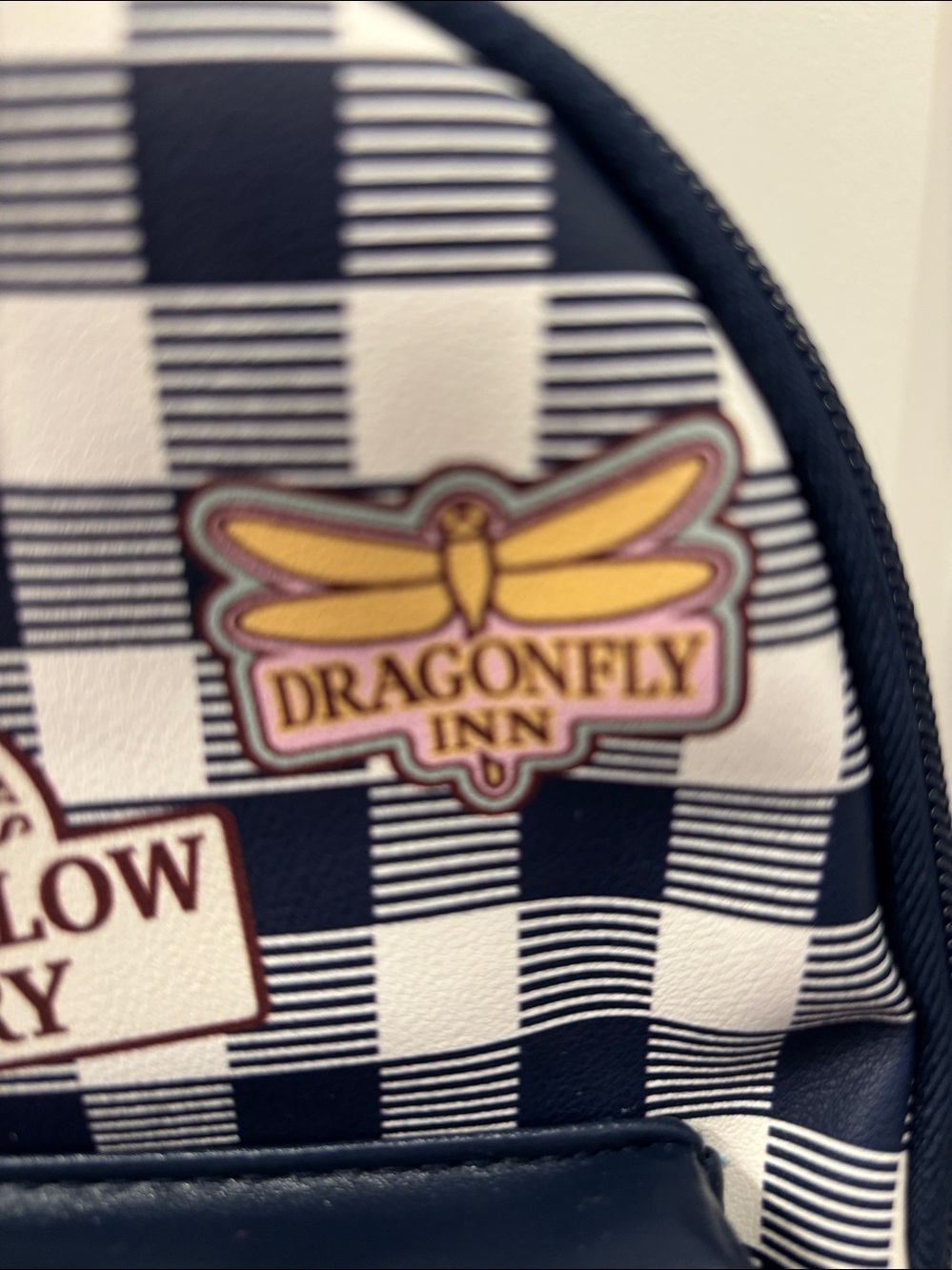 NWT Bioworld Gilmore Girls Stars Hollow Library Checker Mini Backpack - Picture 4 of 10